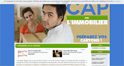 Desktop Screenshot of capsurlimmobilier.eu